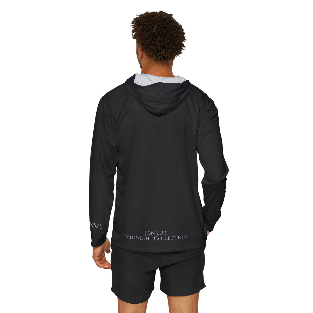 Black Performance Hoodie - Dreamscape Collection