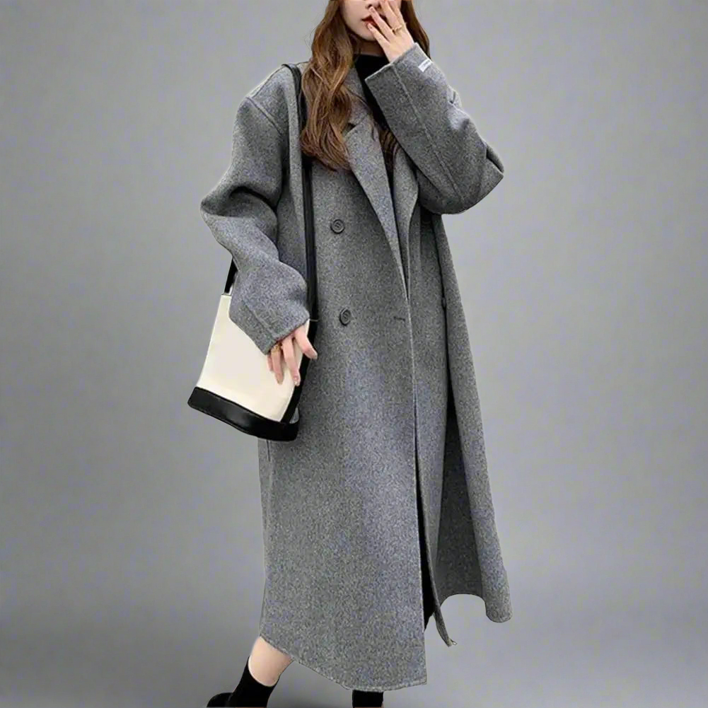 Women's Double-Breasted Trench Coat