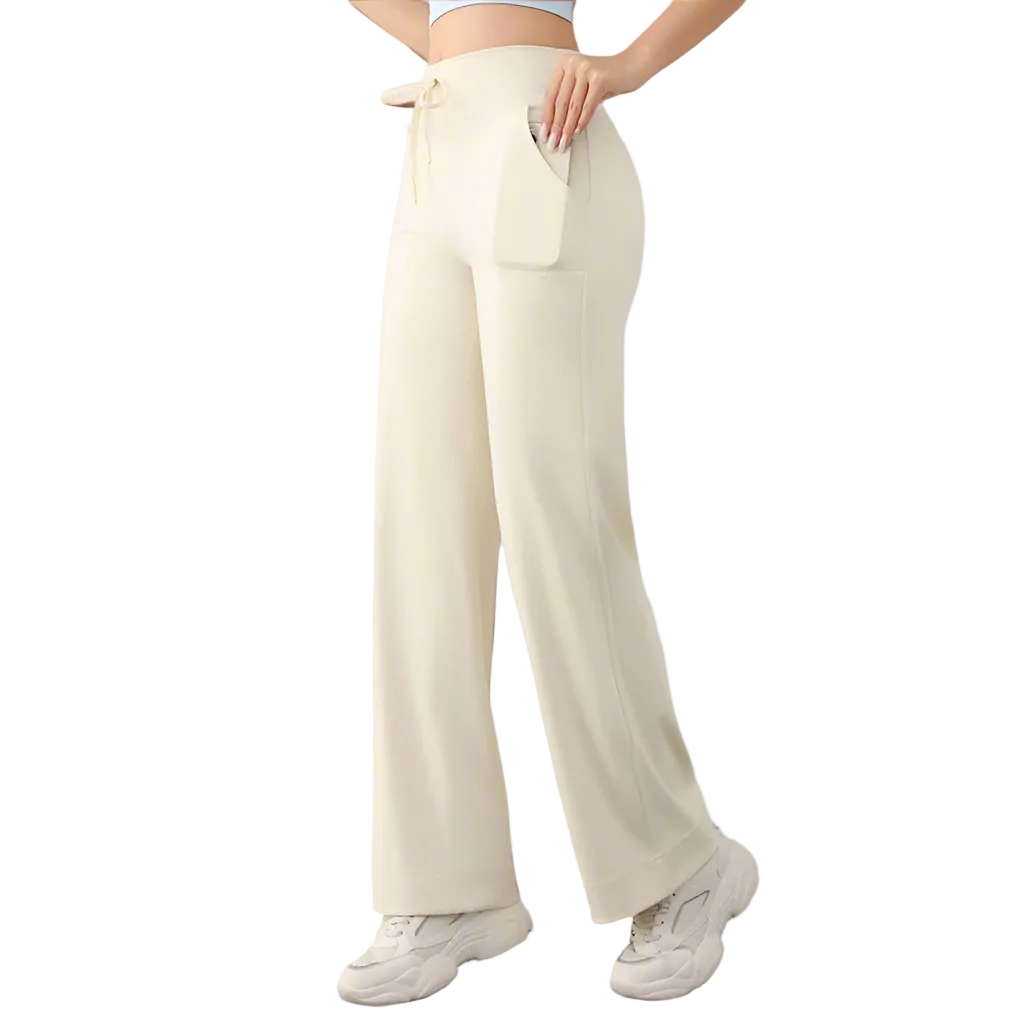 Wide Leg Running Pants
