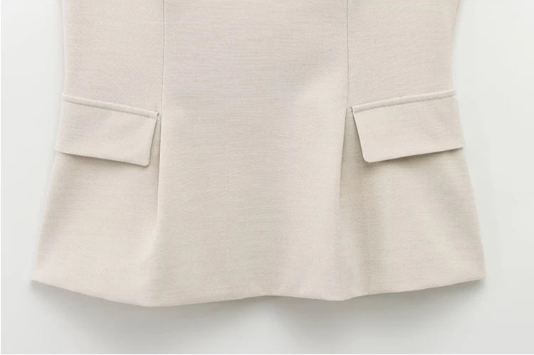 Skirt Hem Top