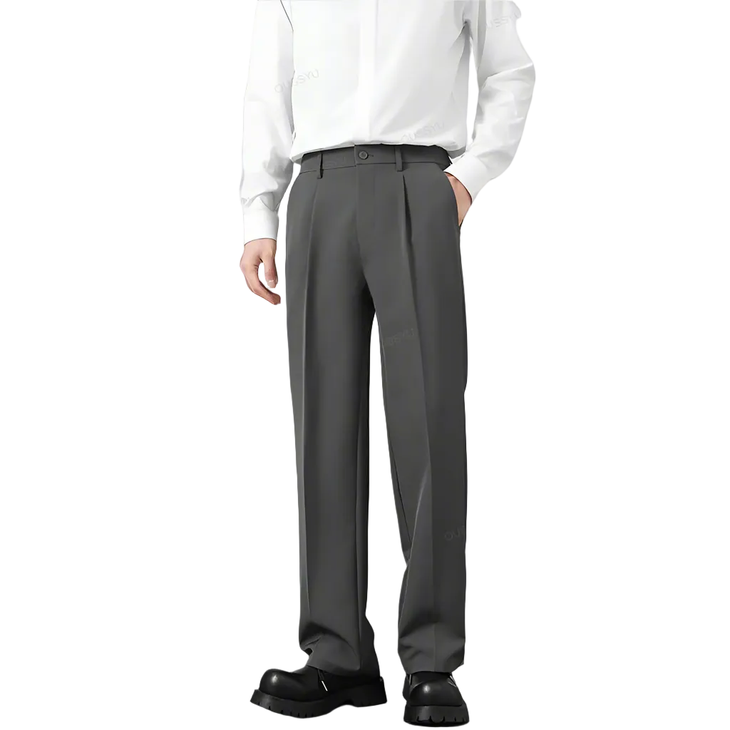 Relaxed Mens Slacks