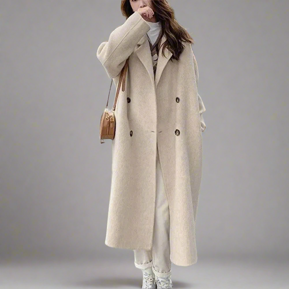 Women's Double-Breasted Trench Coat