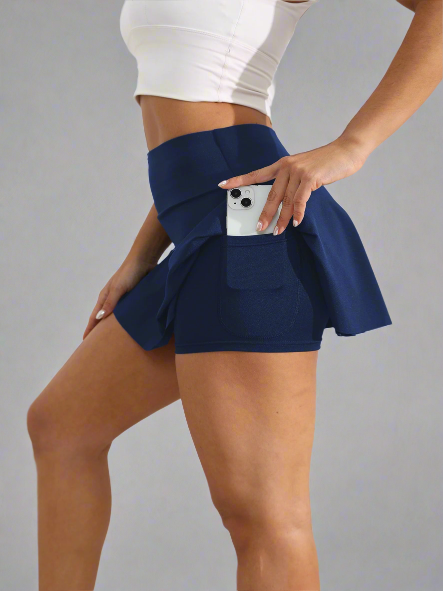 Fitness Skort With Pockets
