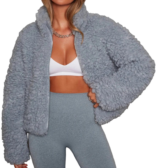 Wool Plush Turtleneck Sweater