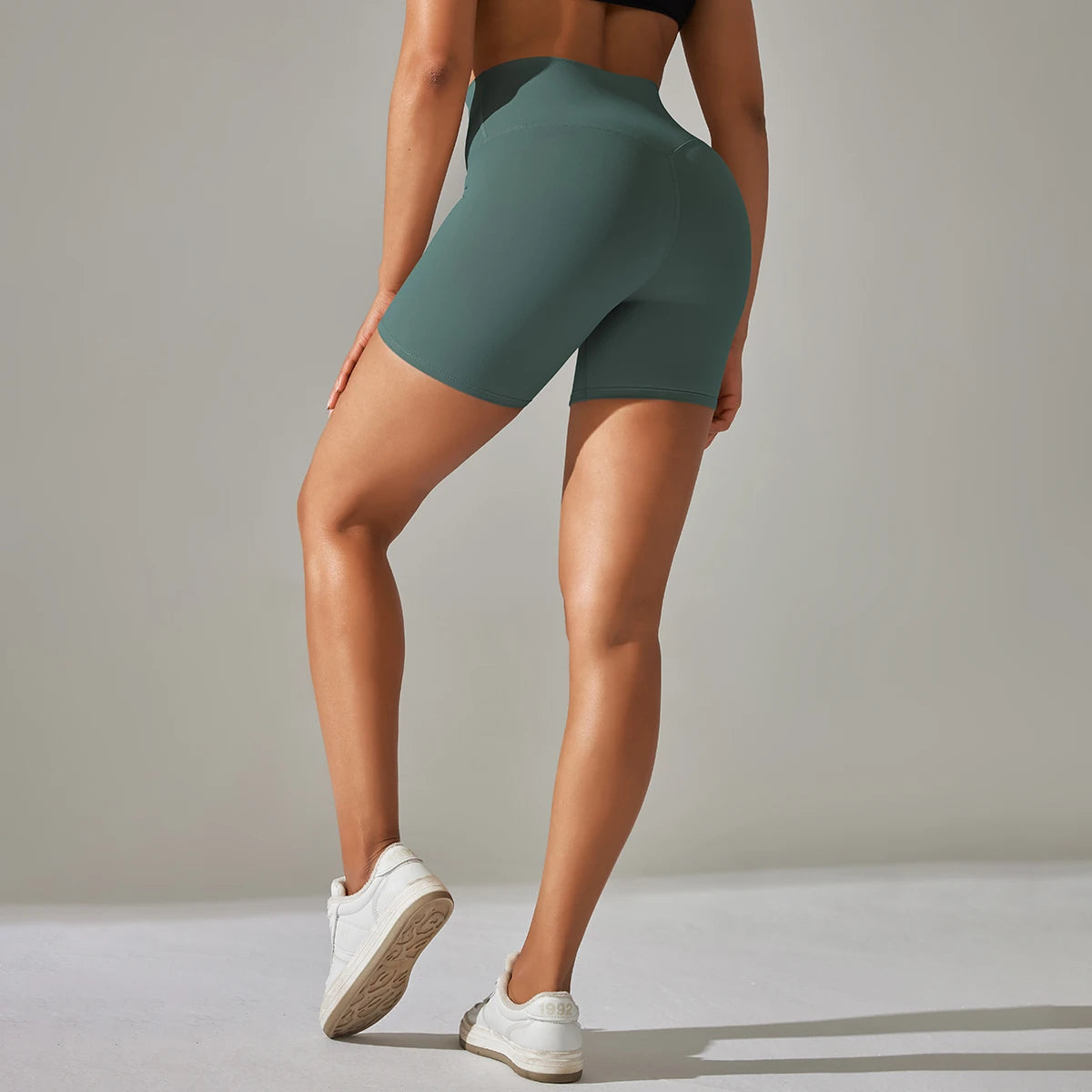 Pastel Legging High Waist Shorts