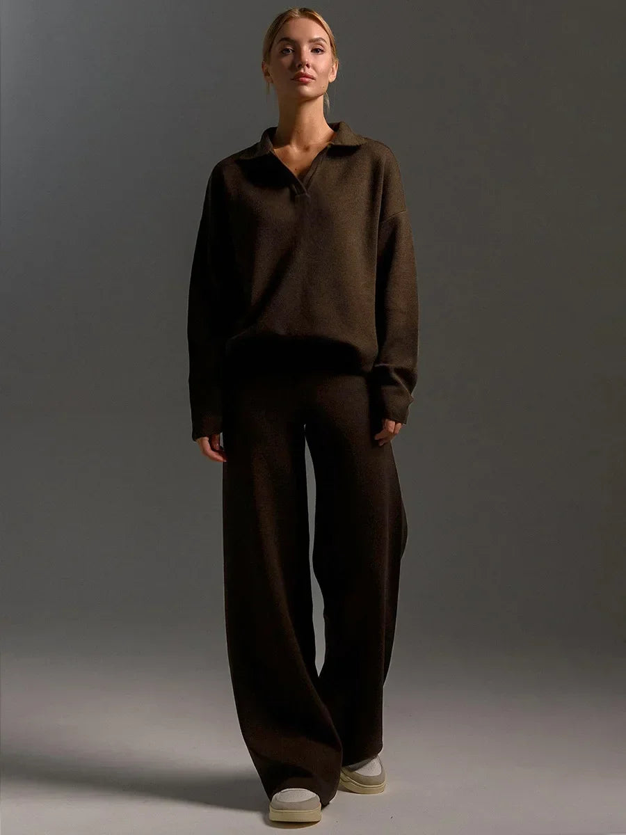 Lounging Knitted 2 Piece Set