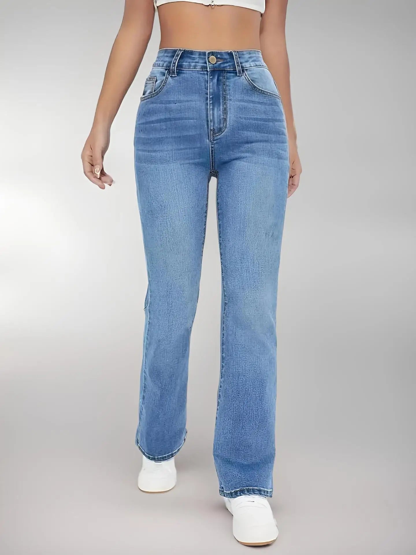 High Rise Flare Jeans