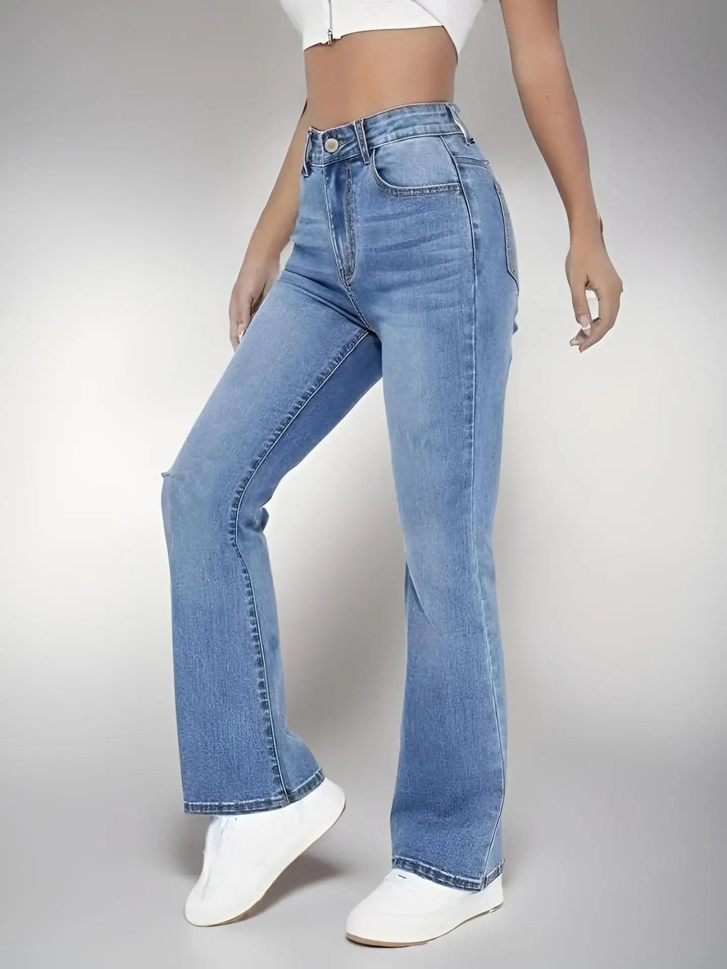 High Rise Flare Jeans