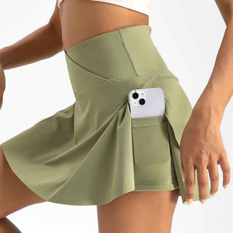 Athletic High Waisted Skorts