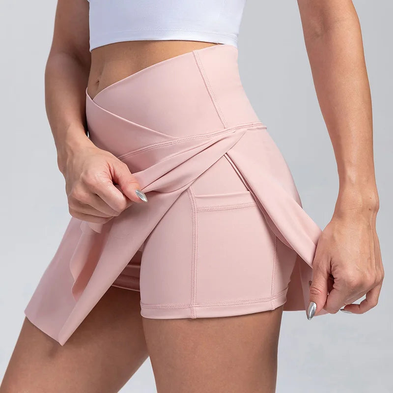 Athletic High Waisted Skorts