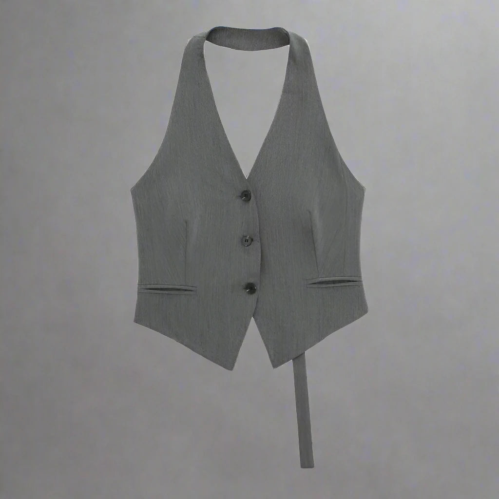 Women's Vest Backless Waistcoat