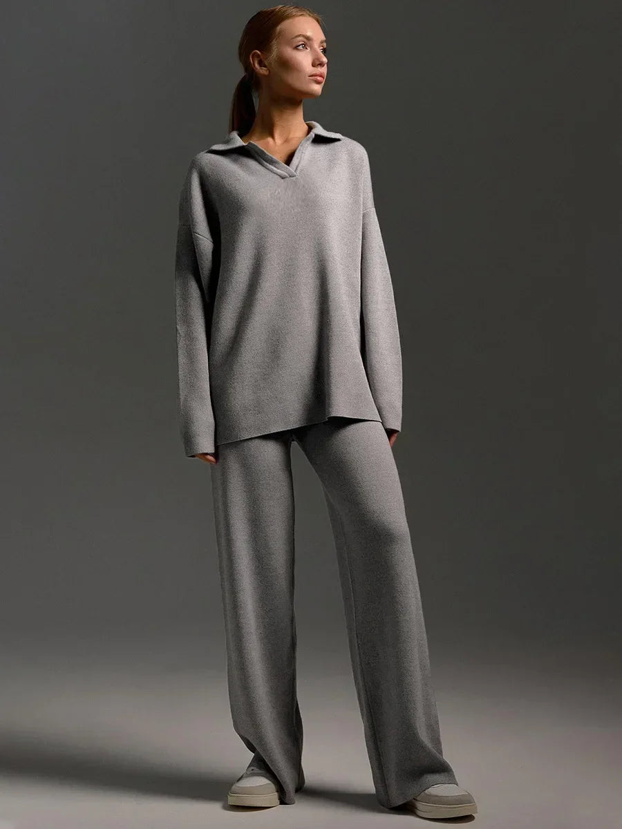 Lounging Knitted 2 Piece Set