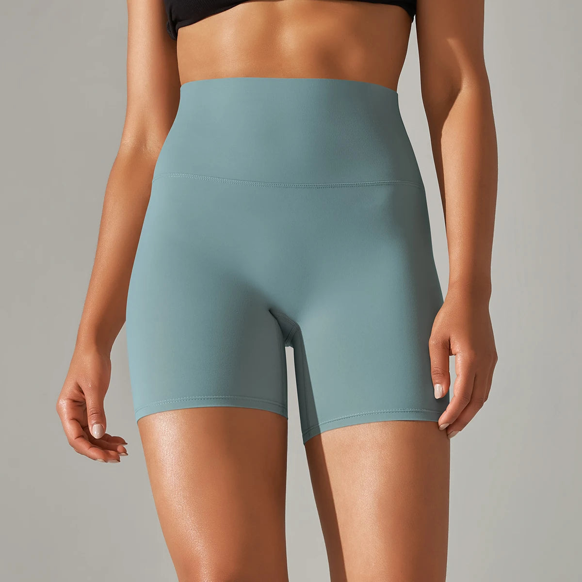Pastel Legging High Waist Shorts