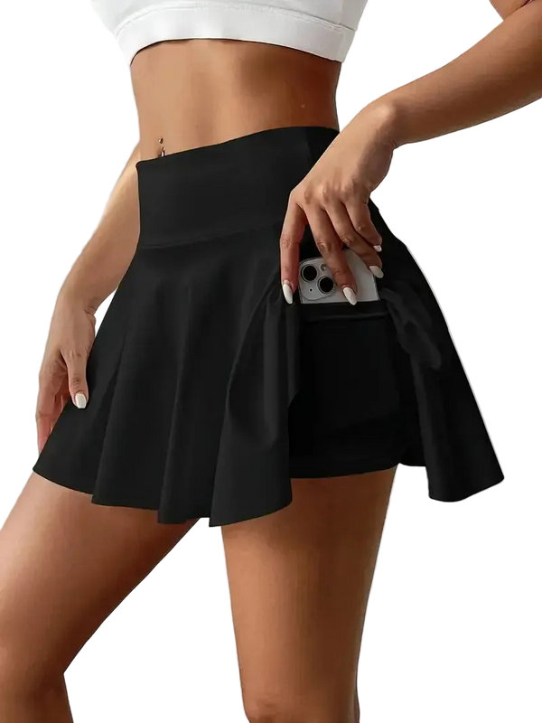 Fitness Skort With Pockets