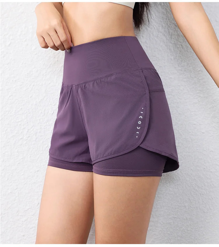 Yoga Shorts With Pockets