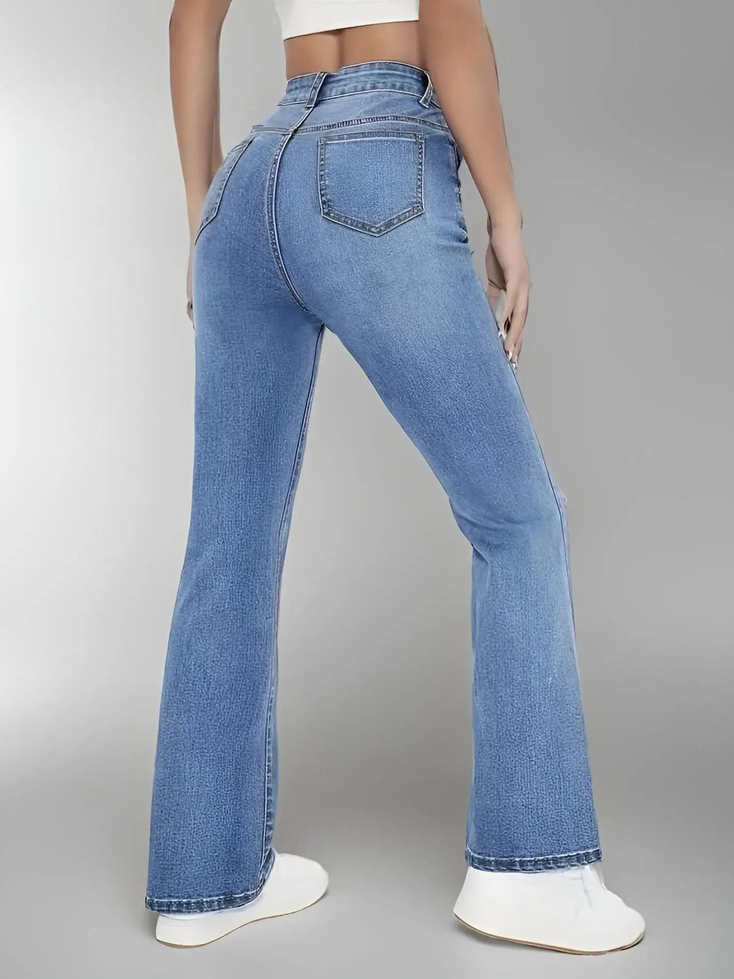 High Rise Flare Jeans