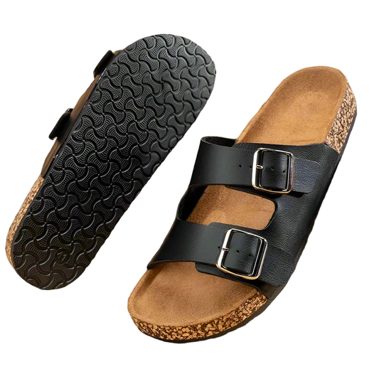 Unisex Cork Shoe Slippers