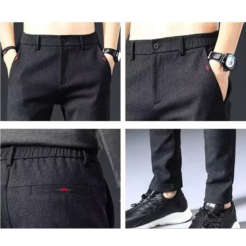 Men's Slim Straight Pants