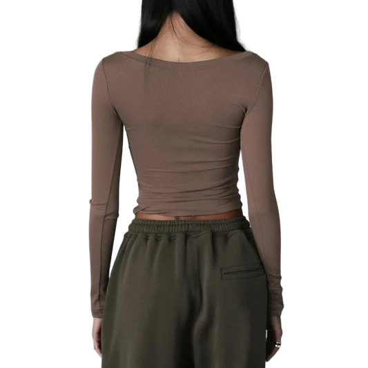 Long Sleeve Crop Top
