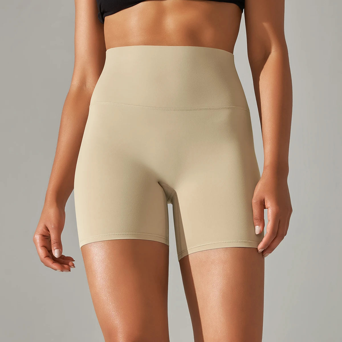 Pastel Legging High Waist Shorts