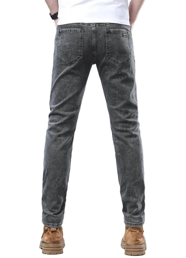 Slim Fit Faded Pants
