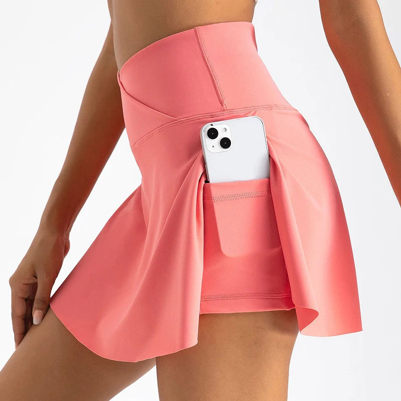 Athletic High Waisted Skorts