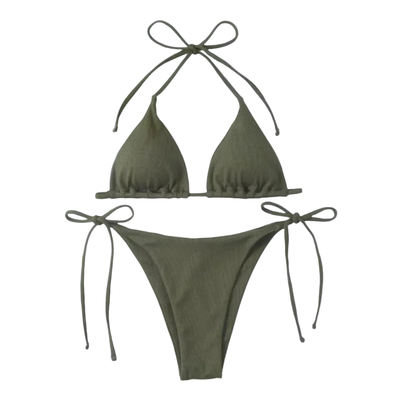 Halter Triangle Micro Bikini Sets