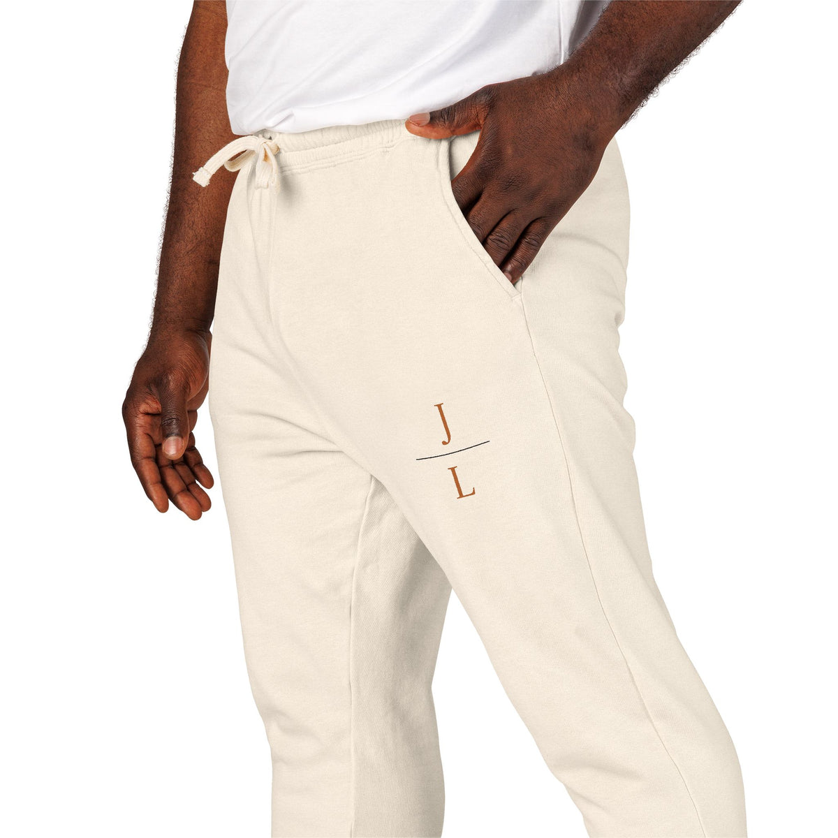 JL Monagram Sweats - Dusted Copper Collection