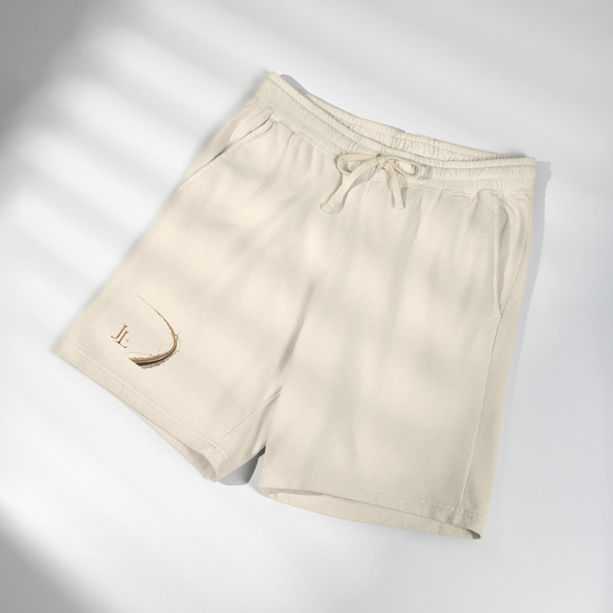 JL Monogram Sweat Shorts - Evening Edit Collection