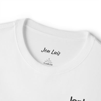 Jon Luis "Grow through what you go through" White Tee
