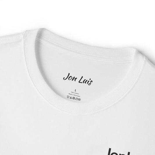 Jon Luis "Grow through what you go through" White Tee