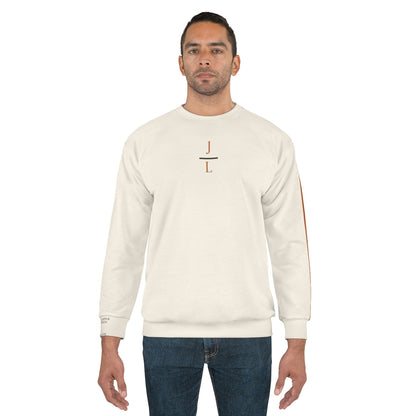 JL Monogram Crew Sweater - Dusted Copper Collection