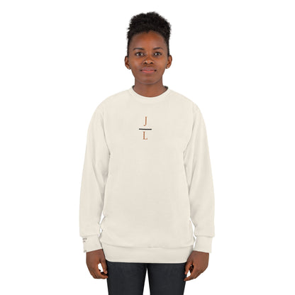 JL Monogram Crew Sweater - Dusted Copper Collection
