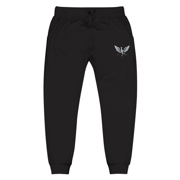 JL Embroidered Sweatpants — Evening Edit