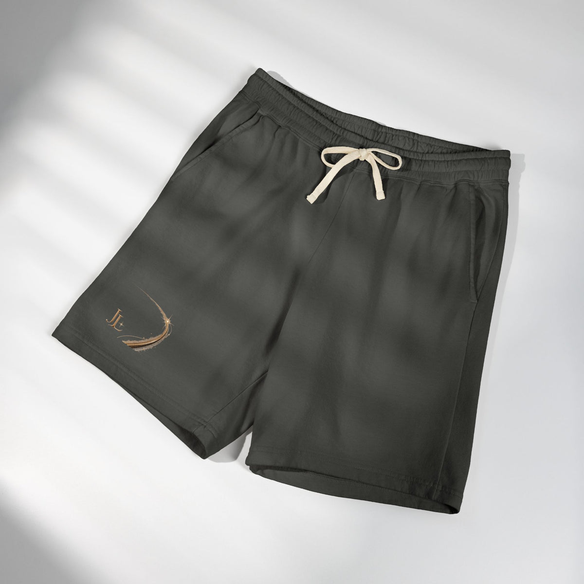 JL Monogram Sweat Shorts - Evening Edit Collection