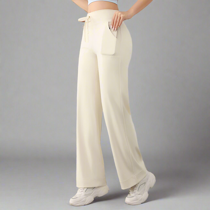 Wide Leg Running Pants