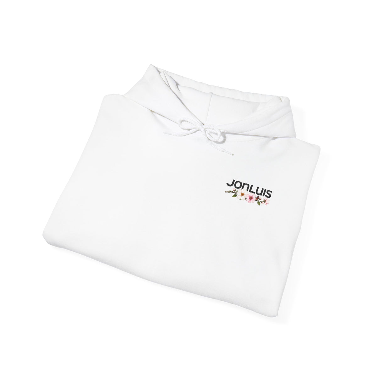Jon Luis "Grow through what you go through" White Hoodie