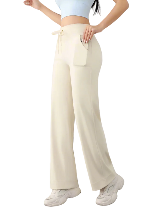 Wide Leg Running Pants