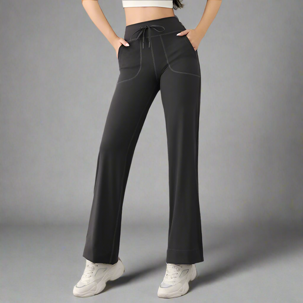 Wide Leg Running Pants