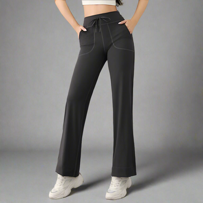 Wide Leg Running Pants