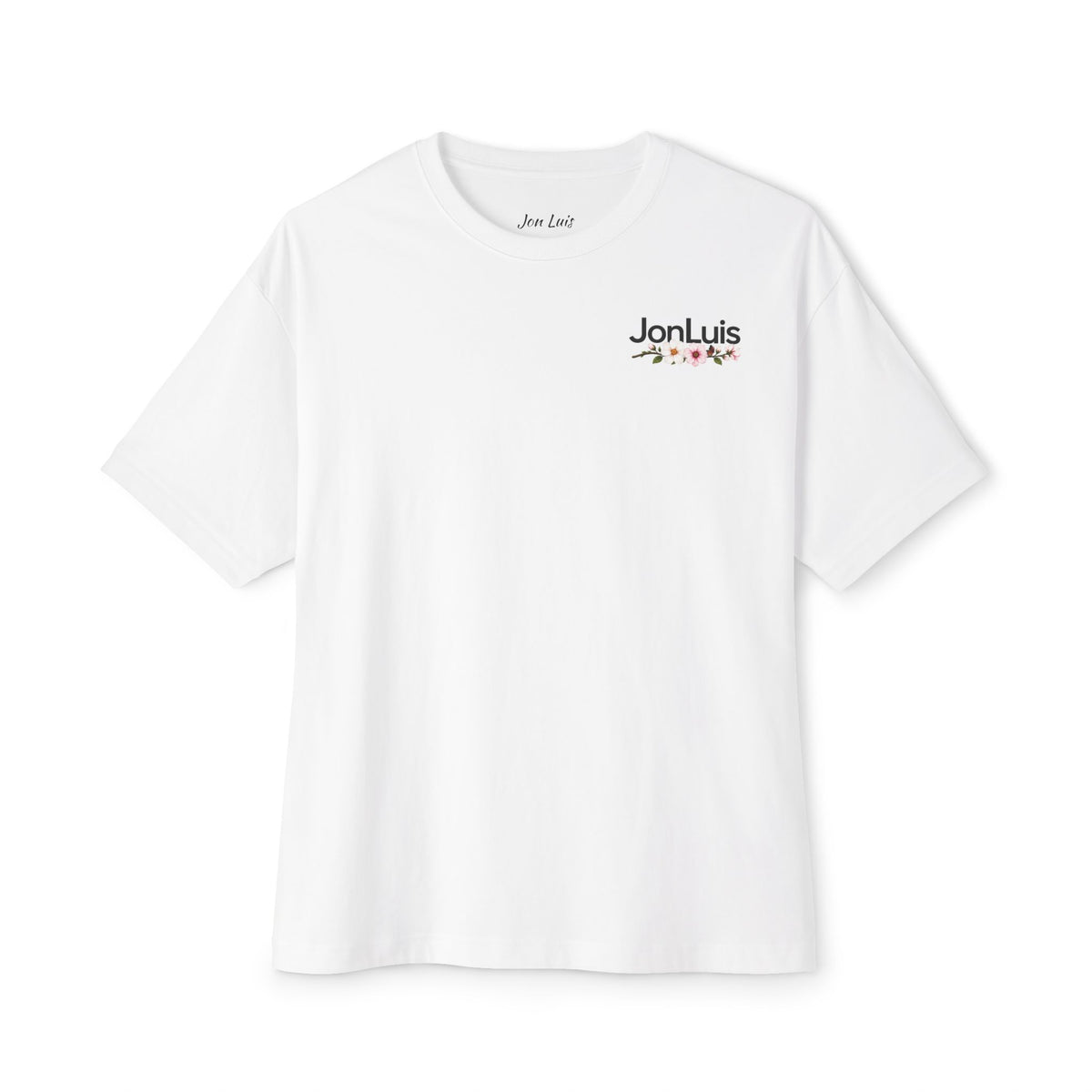 Jon Luis "Grow through what you go through" White Tee