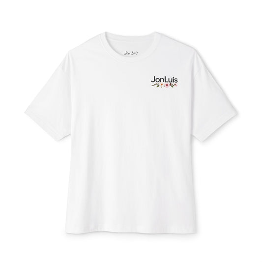 Jon Luis "Grow through what you go through" White Tee