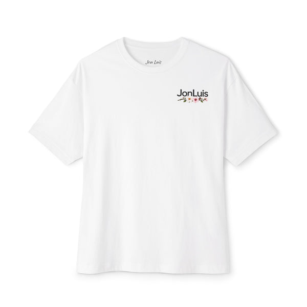 Jon Luis "Grow through what you go through" White Tee