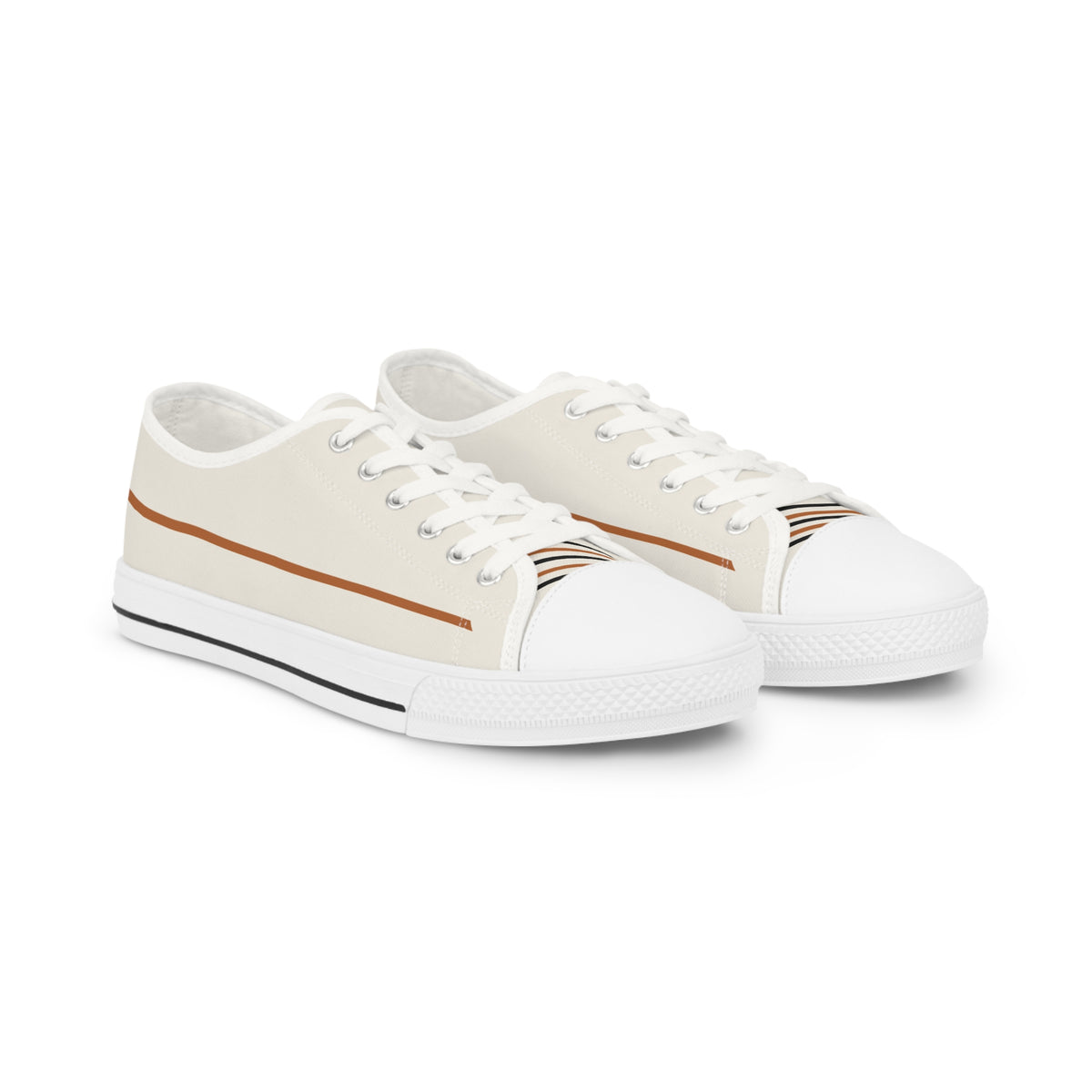 JL Monogram Low-Top Sneakers - Dusted Copper Collection