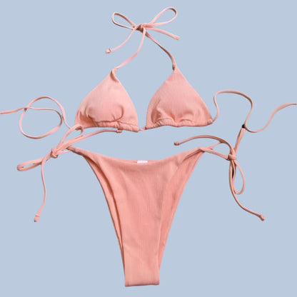 Halter Triangle Micro Bikini Sets