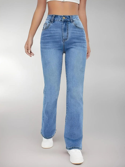 High Rise Flare Jeans