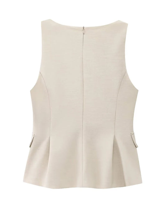 Skirt Hem Top