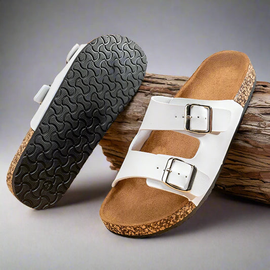 Unisex Cork Shoe Slippers