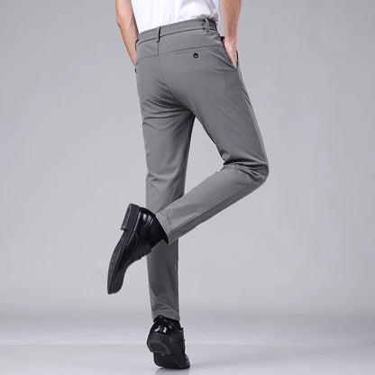 Ultra-thin Elastic Men's Casual Trousers