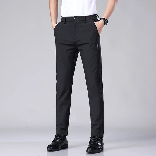 Ultra-thin Elastic Men's Casual Trousers
